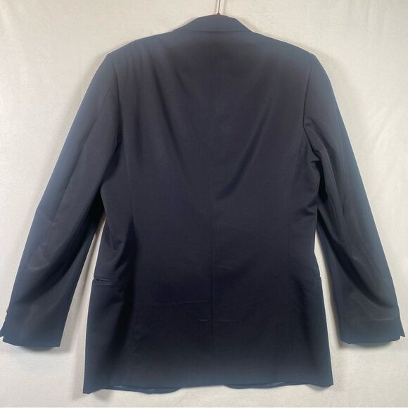 Mani by Giorgio Armani Black Vintage Suit Jacket Size 44 Long - Picture 2 of 13